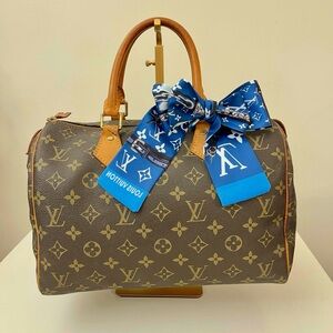 Classic "Speedy 30" Style Top-Handle Satchel